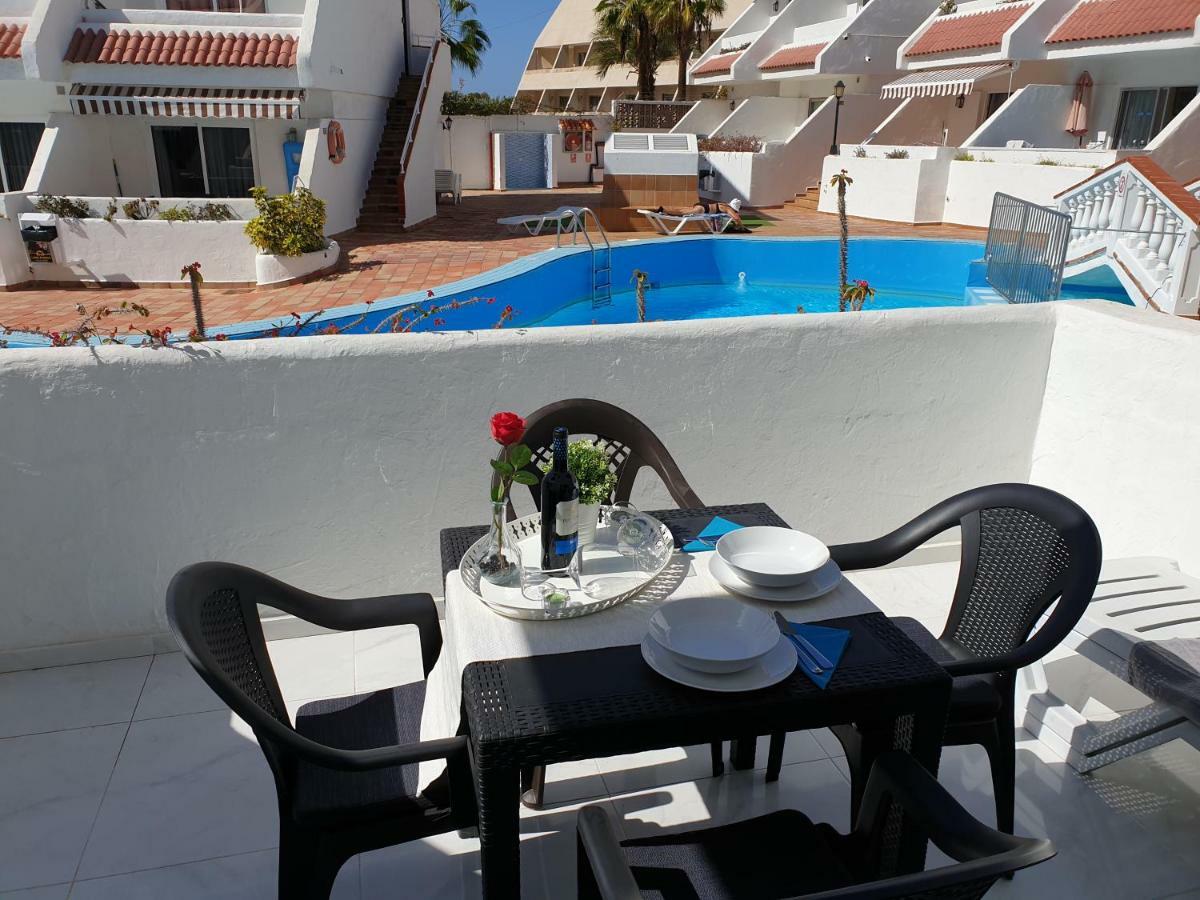 Casa Las Flores With Heated Pool, Only 490 Meters To The Beach, Balcony, Wifi Arona  Esterno foto