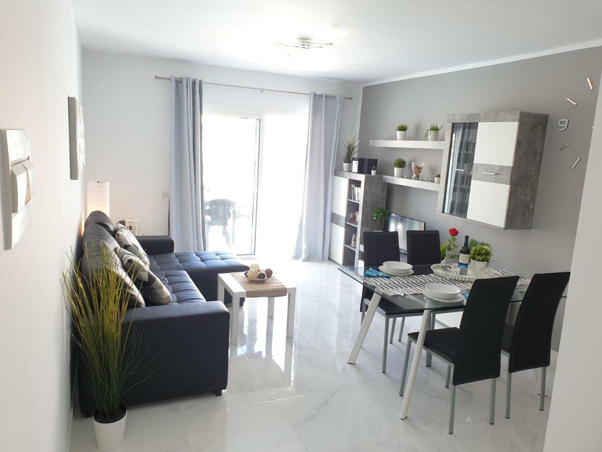 Casa Las Flores With Heated Pool, Only 490 Meters To The Beach, Balcony, Wifi Arona  Esterno foto