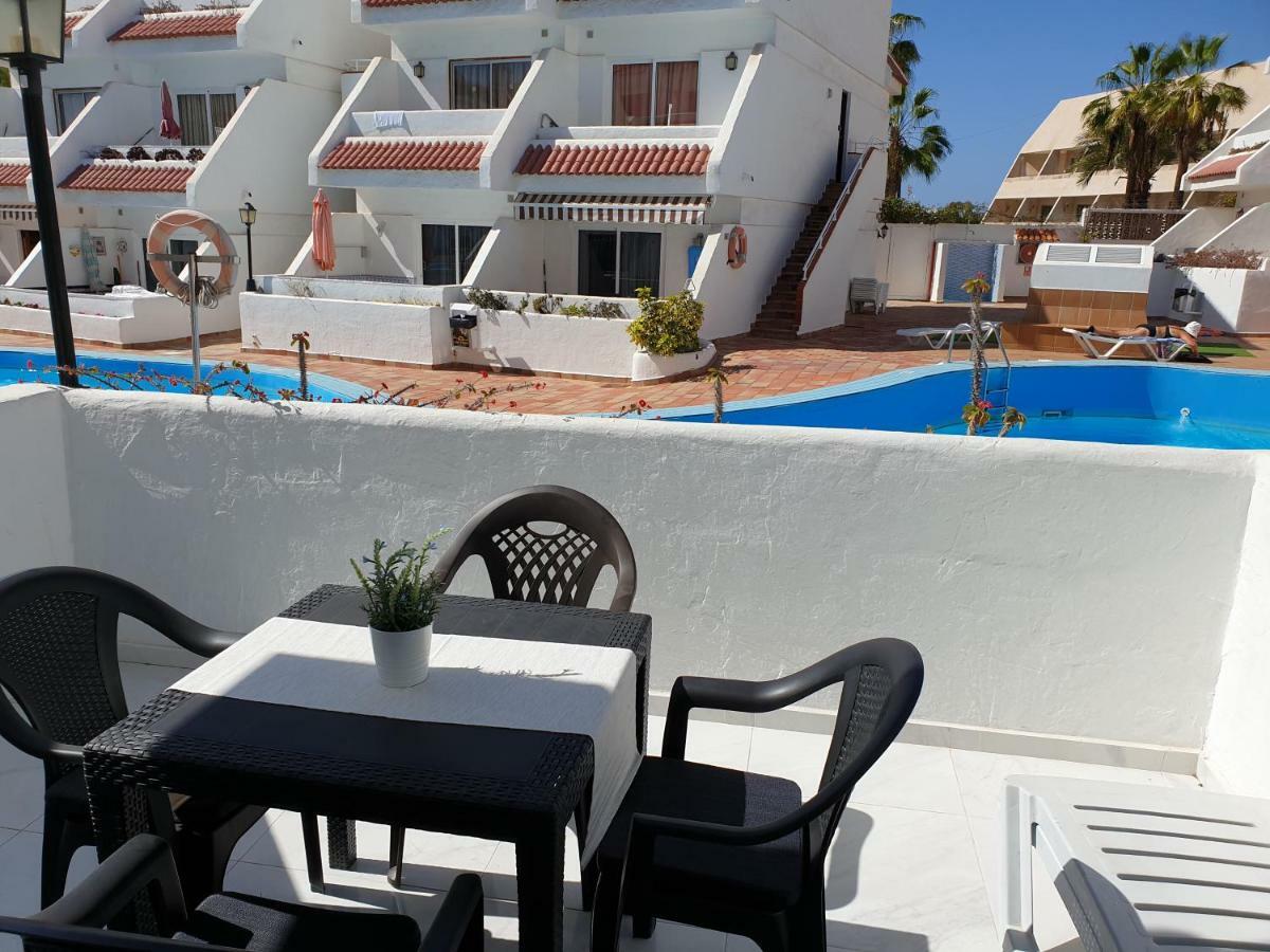 Casa Las Flores With Heated Pool, Only 490 Meters To The Beach, Balcony, Wifi Arona  Esterno foto