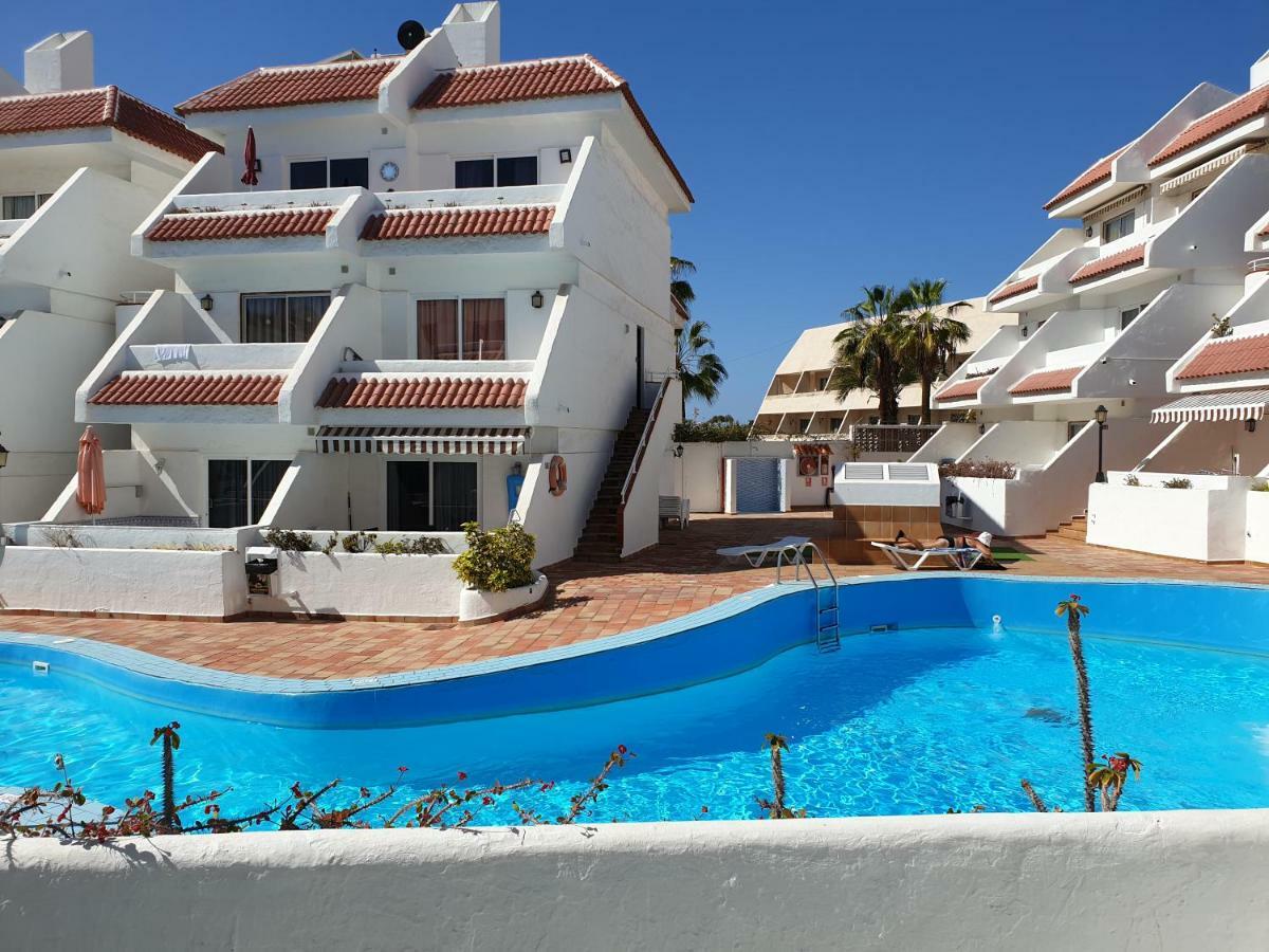 Casa Las Flores With Heated Pool, Only 490 Meters To The Beach, Balcony, Wifi Arona  Esterno foto